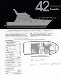 Carver Californian 42 Convertible Specification Brochure