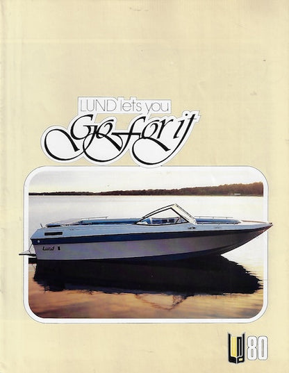 Lund 1980 Fiberglass Sport Boats Brochure