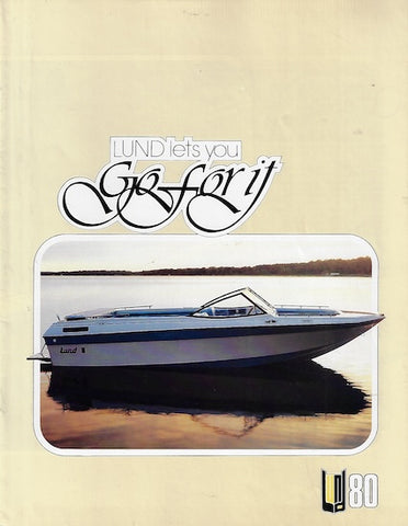 Lund 1980 Fiberglass Sport Boats Brochure