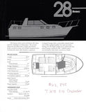Carver 28 Riviera Specification Brochure