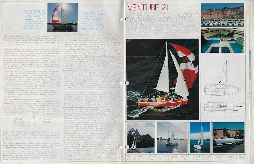 MacGregor 1979 Venture Brochure