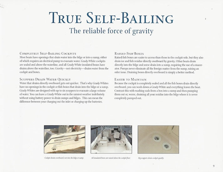 Grady White 2000 Built Brochure