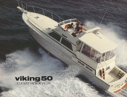 Viking 50 Cockpit Motor Yacht Brochure