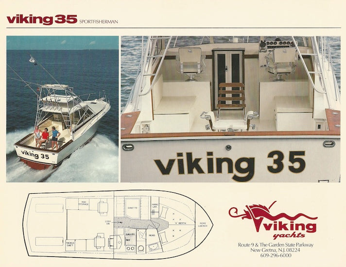 Viking 35 Sport Fisherman Brochure
