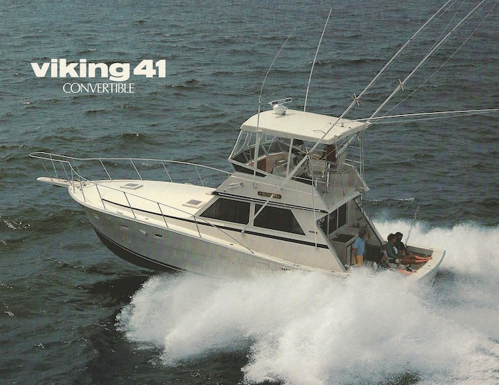 Viking 41 Convertible Brochure – SailInfo I boatbrochure.com