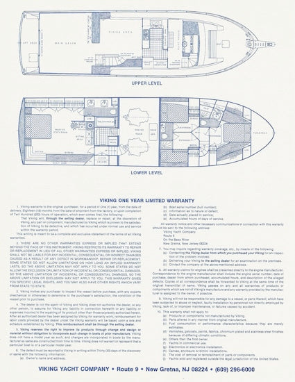 Viking 63 Motor Yacht Specification Brochure