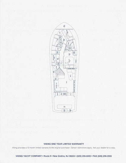 Viking 50 Convertible Specification Brochure
