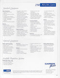 Carver 250 Mid-Cabin Express Specification Brochure