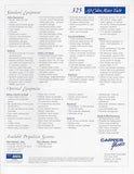 Carver 325 Aft Cabin Specification Brochure