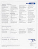 Carver 330 Mariner Specification Brochure