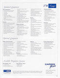 Carver 370 Voyager Specification Brochure