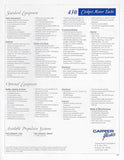Carver 430 Cockpit Motor Yacht Specification Brochure