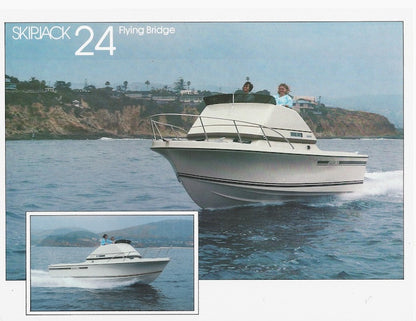 Skipjack 24 Flying Bridge Specification Brochure