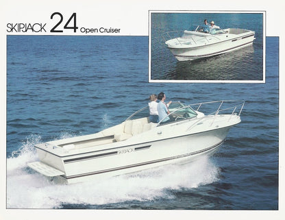 Skipjack 24 Open Cruiser Specification Brochure