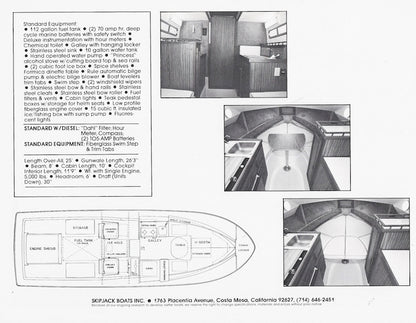 Skipjack 25 Sports Cruiser Brochure