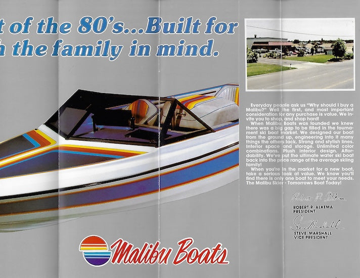 Malibu Skier Brochure