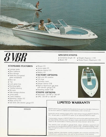 Bonito 1980s Brochure