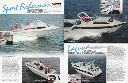 Sylvan 1992 Fiberglass Brochure