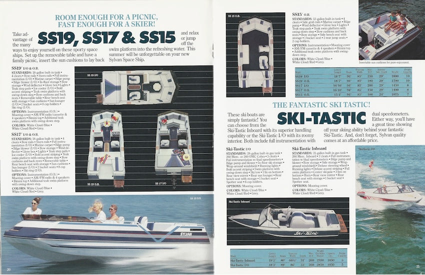 Sylvan 1989 Brochure