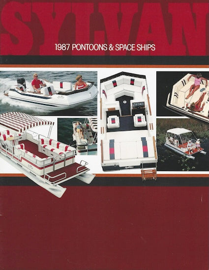 Sylvan 1987 Pontoon & Space Ships Brochure