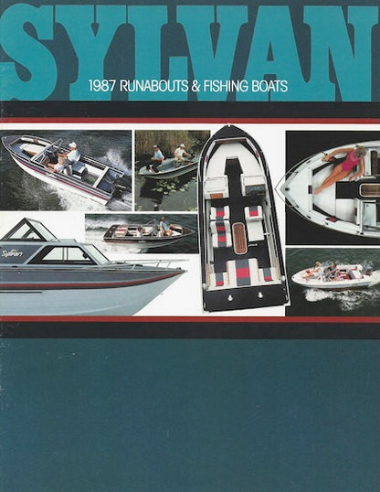 Sylvan 1987 Runabouts & Fishing Brochure