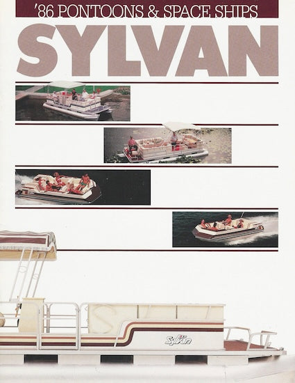 Sylvan 1986 Pontoon & Space Ships Brochure