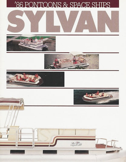 Sylvan 1986 Pontoon & Space Ships Brochure