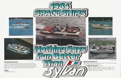 Sylvan 1984 Space Ships Brochure