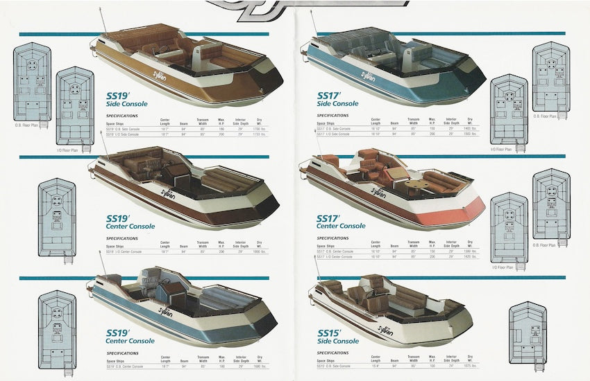 Sylvan 1984 Space Ships Brochure