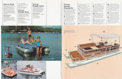 Sylvan 1981 Pontoon & Space Ships Brochure