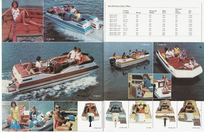 Sylvan 1981 Pontoon & Space Ships Brochure