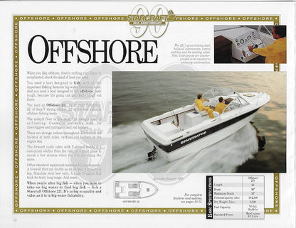 Starcraft 1993 Eurostar & Sport Boats Brochure