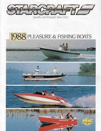 Starcraft 1988 Fishing & Pleasure Brochure