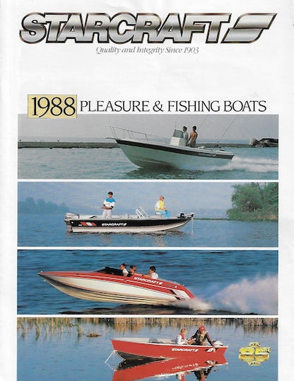 Starcraft 1988 Fishing & Pleasure Brochure