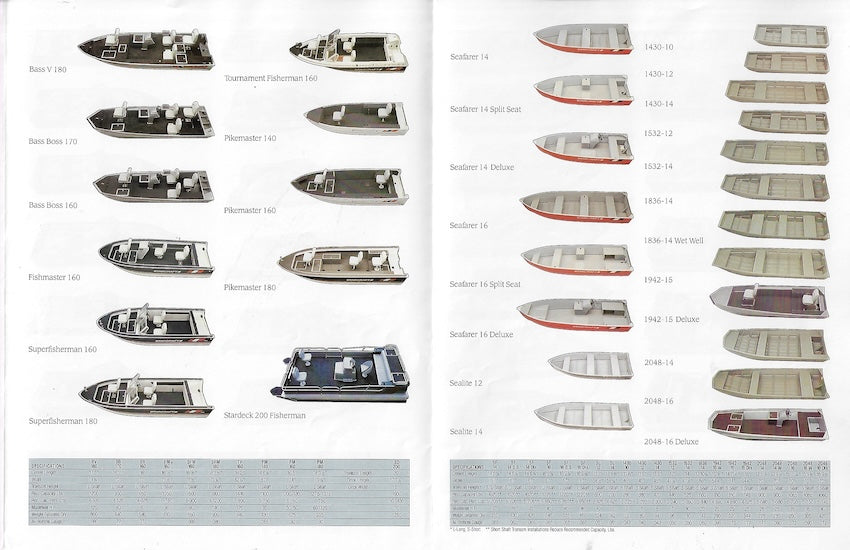 Starcraft 1988 Fishing & Pleasure Brochure SailInfo I