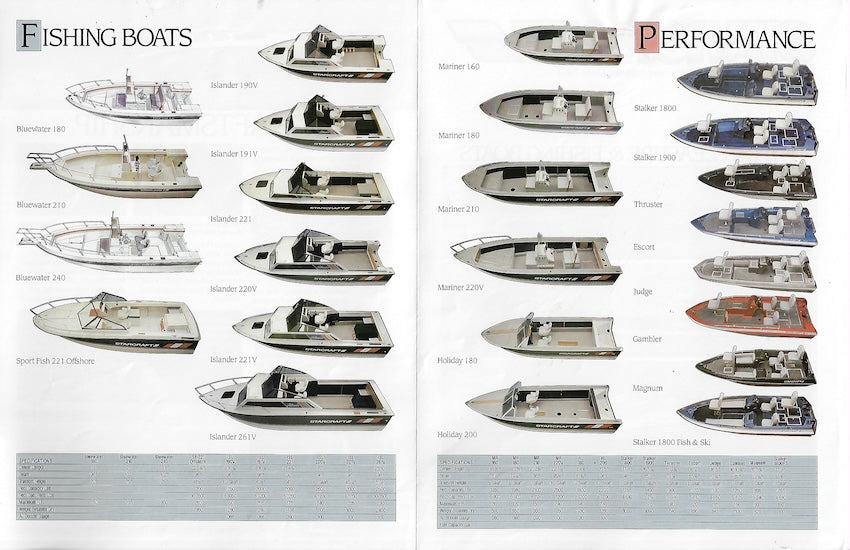 Starcraft 1988 Fishing & Pleasure Brochure SailInfo I