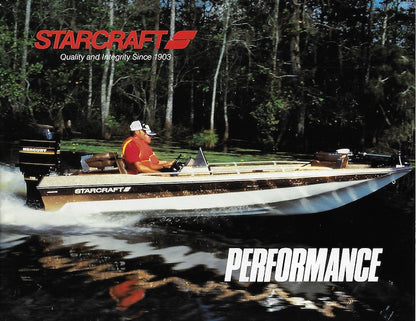 Starcraft 1987 Performance & Bass Brochure
