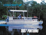 Starcraft 1987 Stardeck Pontoon Brochure