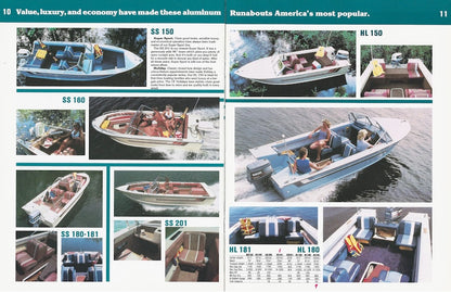 Starcraft 1985 Aluminum Brochure