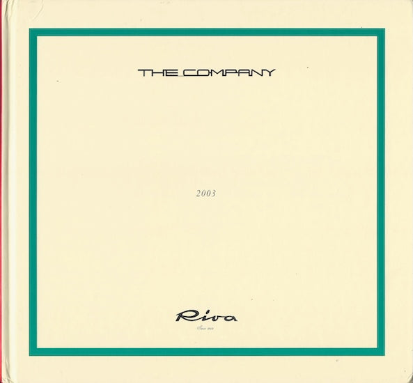 Riva 2003 Oversize Hardbound Brochure