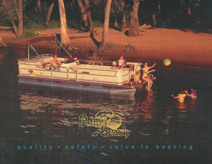 Palm Beach 1996 Pontoon Brochure