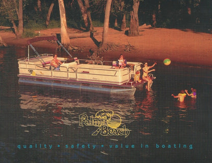 Palm Beach 1996 Pontoon Brochure