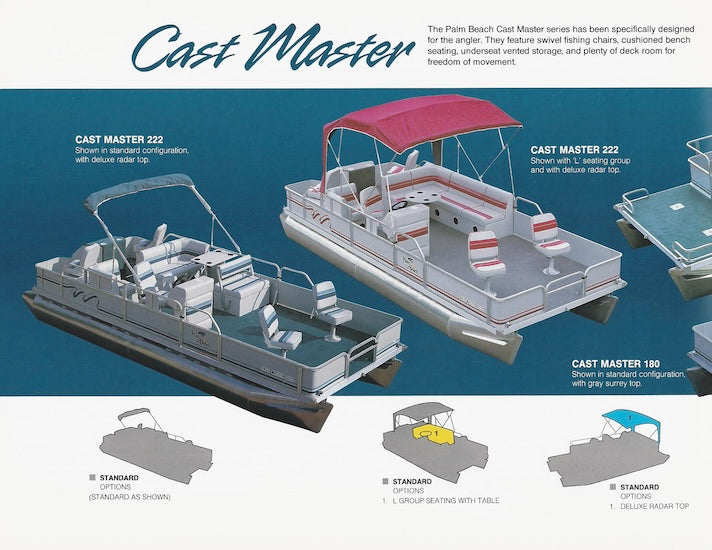Palm Beach 1994 Pontoon Brochure