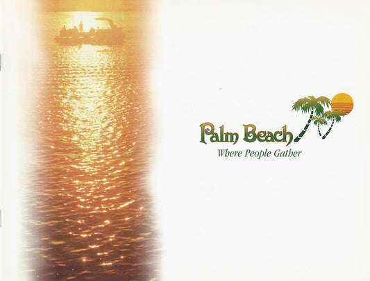 Palm Beach 1990s Pontoon Brochure