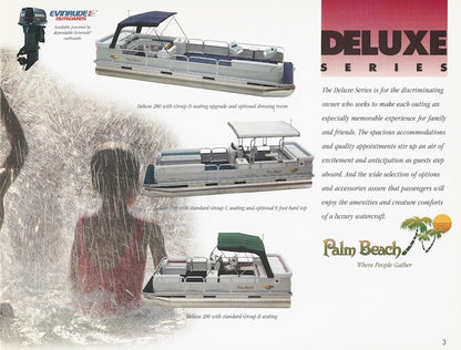 Palm Beach 1990s Pontoon Brochure
