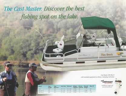 Palm Beach 1990s Pontoon Brochure