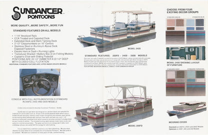 Sundancer 1989 Brochure