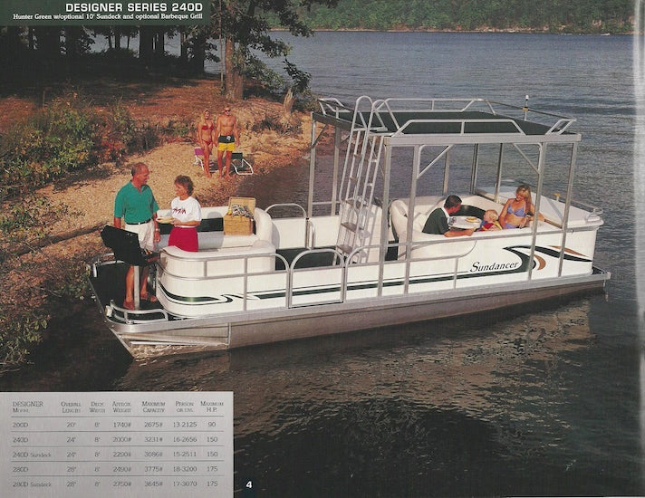 Sundancer 1998 Brochure