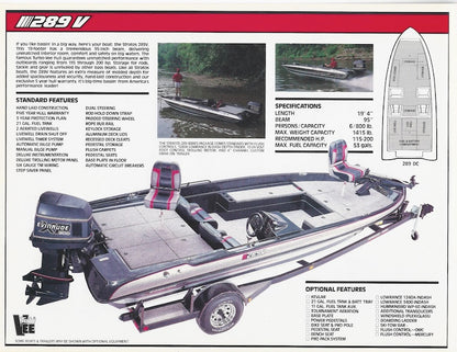 Stratos 1989 Brochure