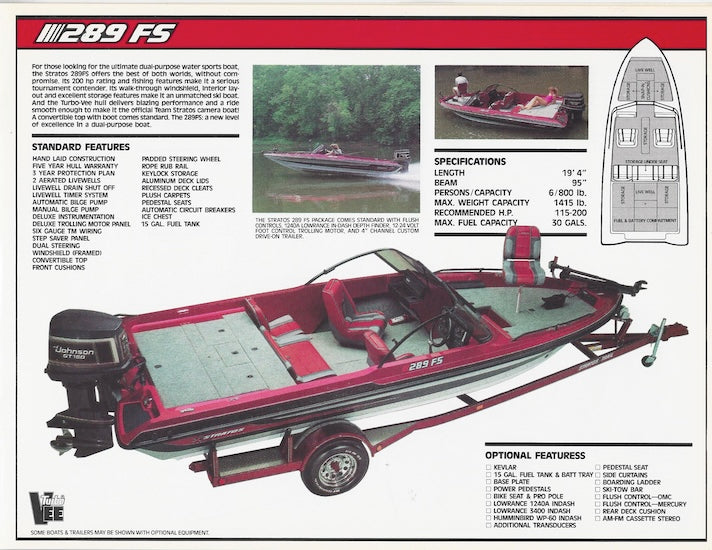 Stratos 1989 Brochure